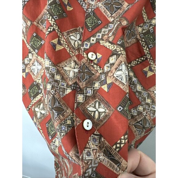 Tori Richard Honolulu Hawaiian shirt men's M short sleeve real Hawaiian - Picture 4 of 5